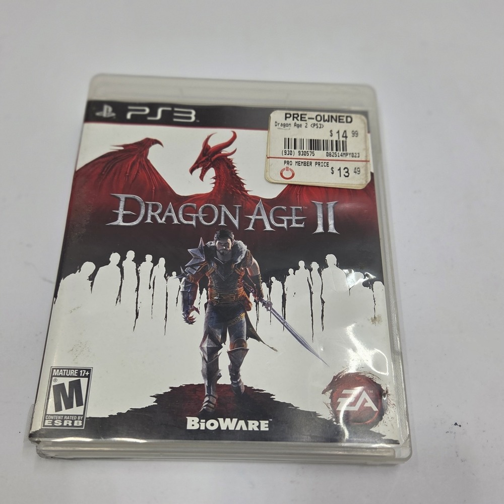 Dragon‎ Age: Origins Awakening (Sony PlayStation 3, 2010) CIB